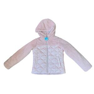 Swiss Alps NWT Pink Girls Hooded Jacket Sz M 8/10